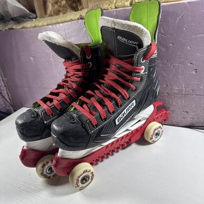 bauer xls skates light speed pro 2 With Rollergards 