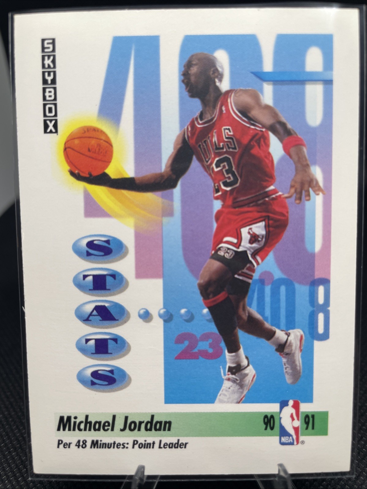 Michael Jordan – 1991 SkyBox #307 | Stats – Points Per 48 Minutes