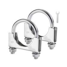 Heavy Duty U Bolt Exhaust Clamp Inch Stainless Steel U Muffler Clamps, 2" 2