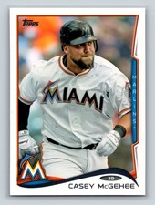 2014 Topps #340 Casey McGehee Miami Marlins