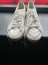 JustFab White Platform Trainers ?Jules? - Size 6
