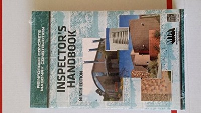 REINFORCED CONCRETE MASONRY CONSTRUCTION INSPECTOR'S By Icc **Mint Condition**