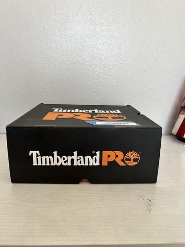 Timberland Pro Direct Attach Mens Black Steel Toe Waterproof Work Boots Size 9