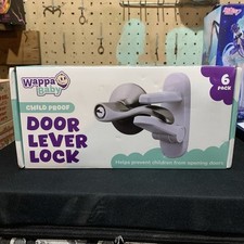 Apps Baby Child Proof Door Lever Lock 6 Pack New