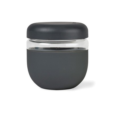 W&P Borosilicate Glass Bowl With Silicone Sleeve & Leakproof Lid