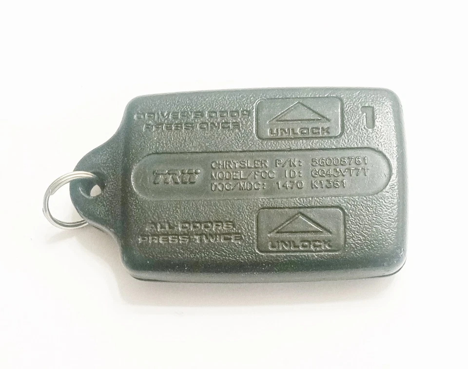 Llavero de entrada remota electrónico OEM para Jeep Grand Cherokee #1 1996 1997 1998 Foto 2 de 4