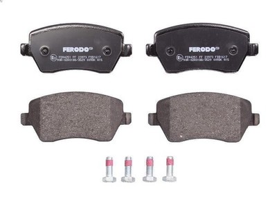 Brake Pad Set, Disc Brake Ferodo FDB1617 Dacia Logan (LS_) 1.5 2006-2012