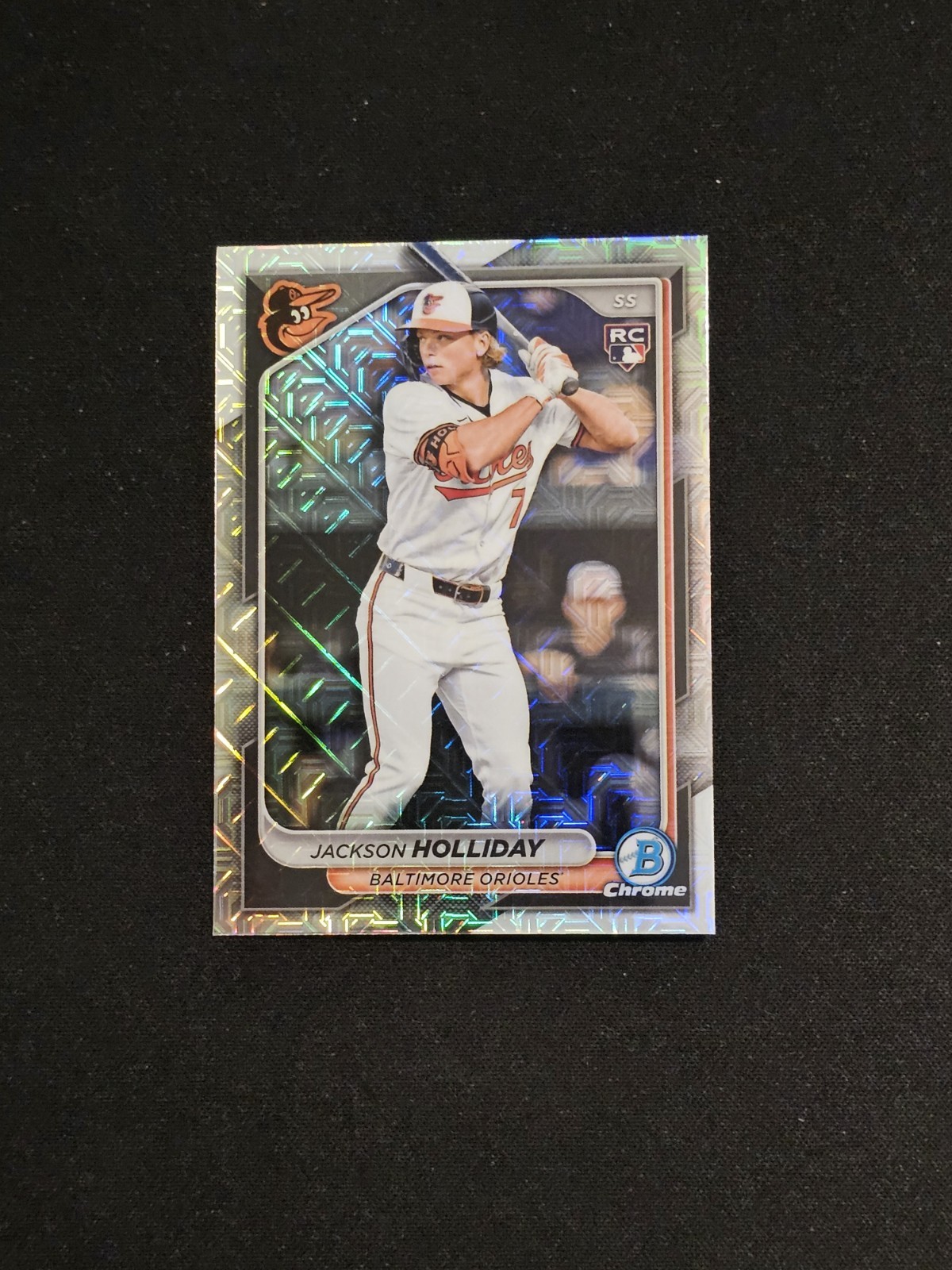2024 Bowman Chrome - Jackson Holliday #26 Mojo Refractor (RC)