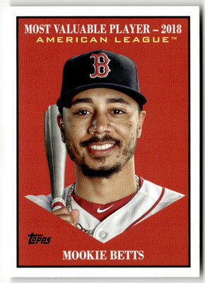 2025 Topps Holiday MLB No. MV-11 Mookie Betts Most Valuable Player