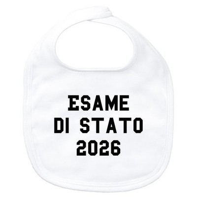 Baby Lätzchen Esame di Stato 2026 Abschluss Italien Geschenkidee Esame di Stato