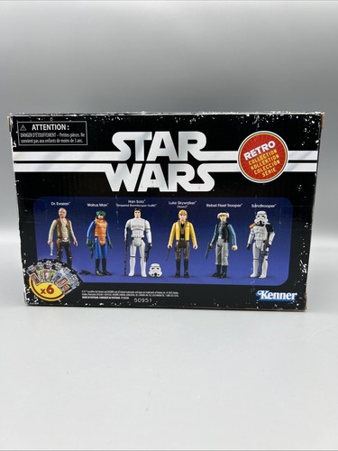 Hasbro Star Wars Retro Collection Episode IV A Hope 6-pack 3.75” Figures