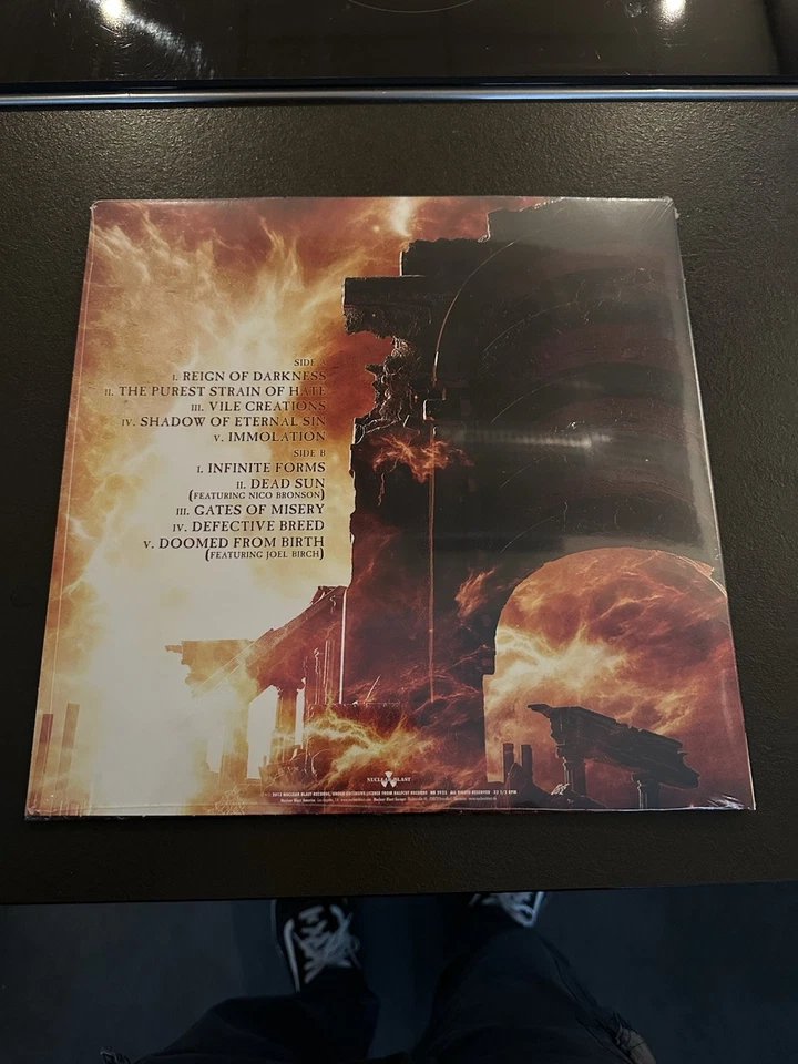 Thy Art Is Murder - Hate / Yellow Clear Pinwheel Vinyl / LP / Deathcore / Metal - Bild 2 von 2