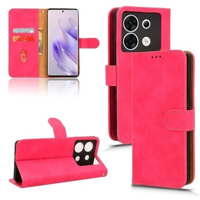 Für Infinix Zero 30 5G Skin Feel Magnet Flip Leder Handy Hülle Cover Schale