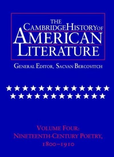 The Cambridge History of American Literature: V. Bercovi<|