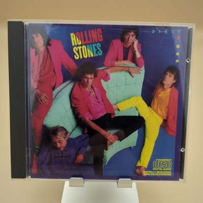 The Rolling Stones - Dirty Work CD (1986) CD Grading VG