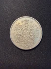 1960 Canadian Silver 80% 50 Cents Coin