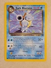 Dark Blastoise 20/82 Non Holo Pokemon Team Rocket TCG NM
