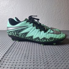 Nike Hypervenom Phelon II FG Men's Soccer Cleats Size 8.5 Mint Green 749896-308