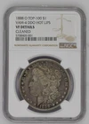 1888 O Morgan Silver Dollar  NGC VF-DETAILS O VAM-4 DDO HOT LIPS