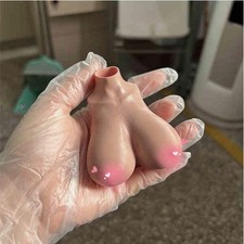 1/6 Female Pale Big Bust Breast Cover Model For 12'' Action Figure Body Toy