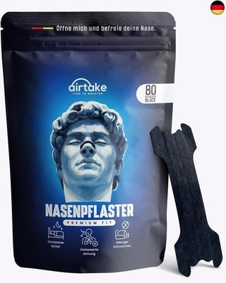80 Premium Nasenpflaster ? neue Spezial-Technologie & extra starker Kleber