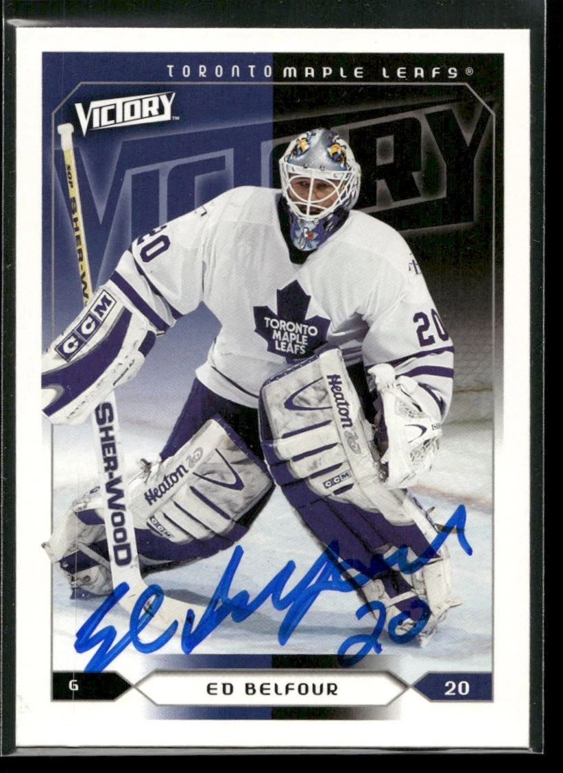 Ed Belfour trading card