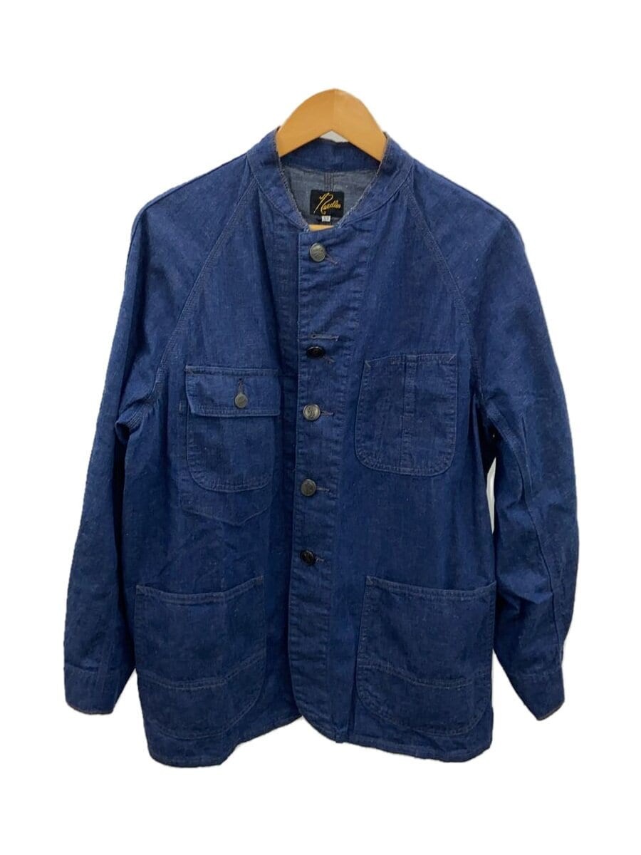 ニードルス　STAND COLLAR JACKET Needles stand collar coveralls Jacket indigo XS Used | eBay