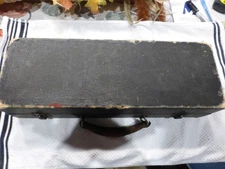 Antique Musical Instrument Case with Spit Swab
