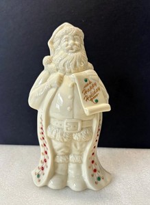 Lenox China  Jewels "Santa's List" 1994, 1st Annual Holiday Santa Claus