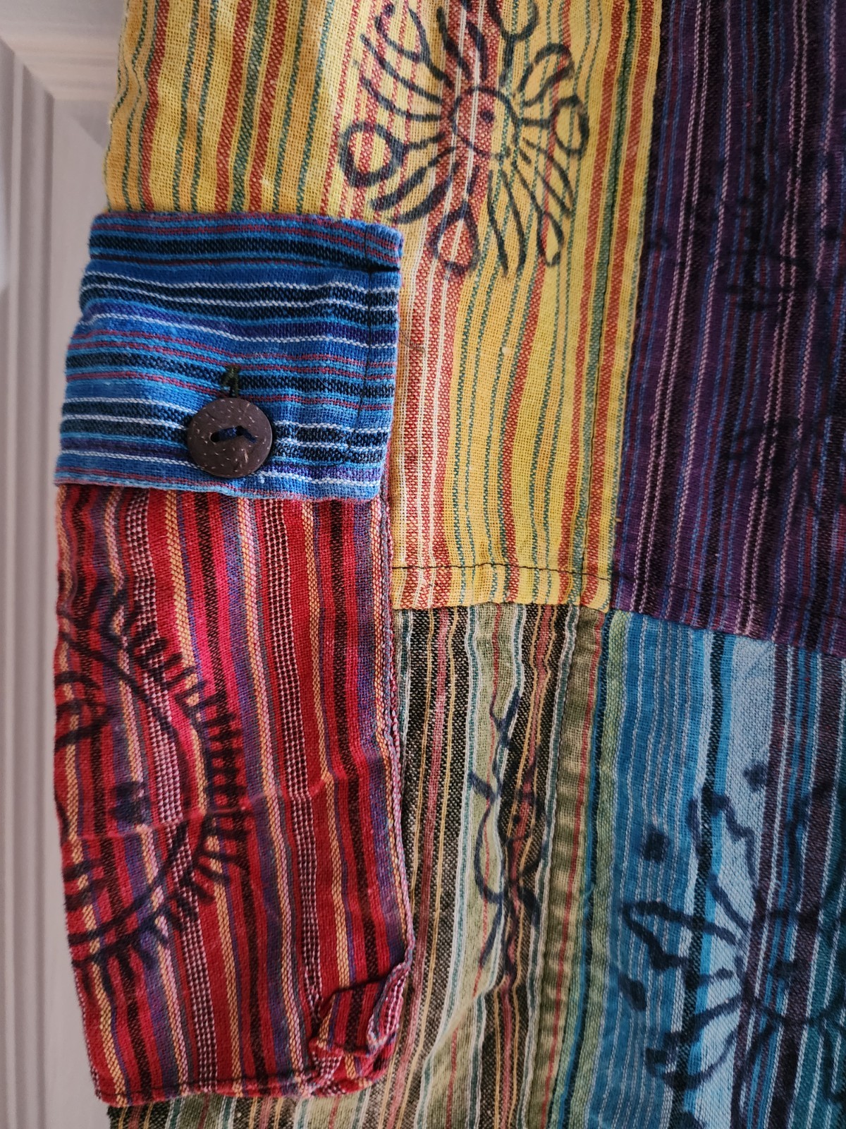 Rising International SMALL Patchwork Cargo Jogger… - image 2