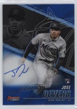2021 Bowman's Best of Blue Refractor 58/150 Jose Devers #B21-JD Auto 0i4k