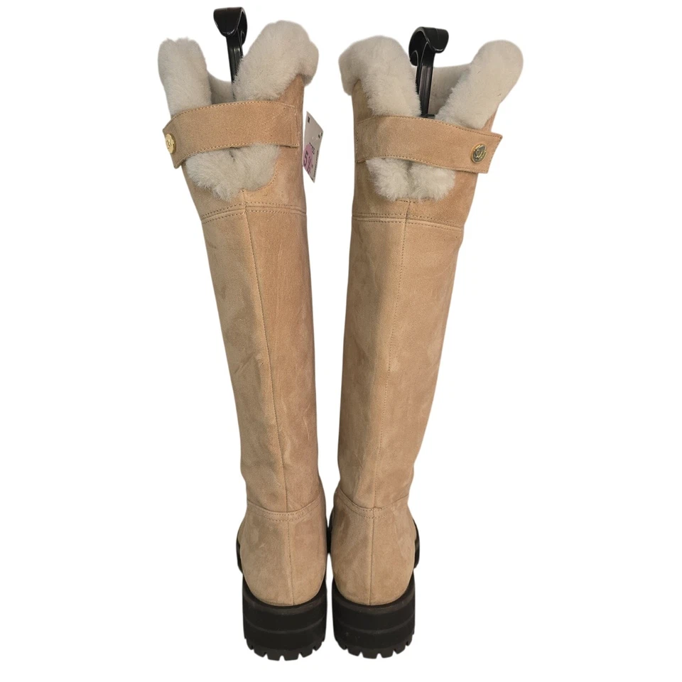 Botas Stuart Weitzman para mujer talla 5,5 piel de oveja forradas gamuza altas invierno Foto 4 de 4