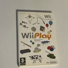 Wii Play Nintendo Wii gioco con manuali