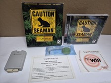 Seaman - Sega Dreamcast - Complete In Box W/ Mic, Foam & Inserts! In Great Cond.