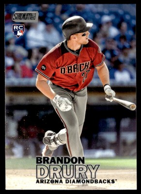 2016 Stadium Club Brandon Drury Rookie Arizona Diamondbacks #178