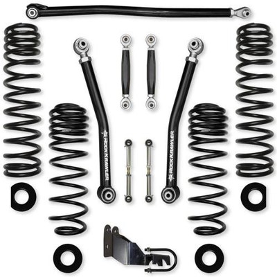 Rock Krawler Suspension JL35FSNL-4D 3.5'' Flex ''No Limits'' Suspension Lift Kit