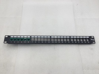 ICC ICMPP0245E Patch Panel Cover & 6 x Cat5e Ports