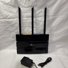 TP-Link Archer A7 AC1750 Wireless Dual Band Gigabit Router with Adapter Charger