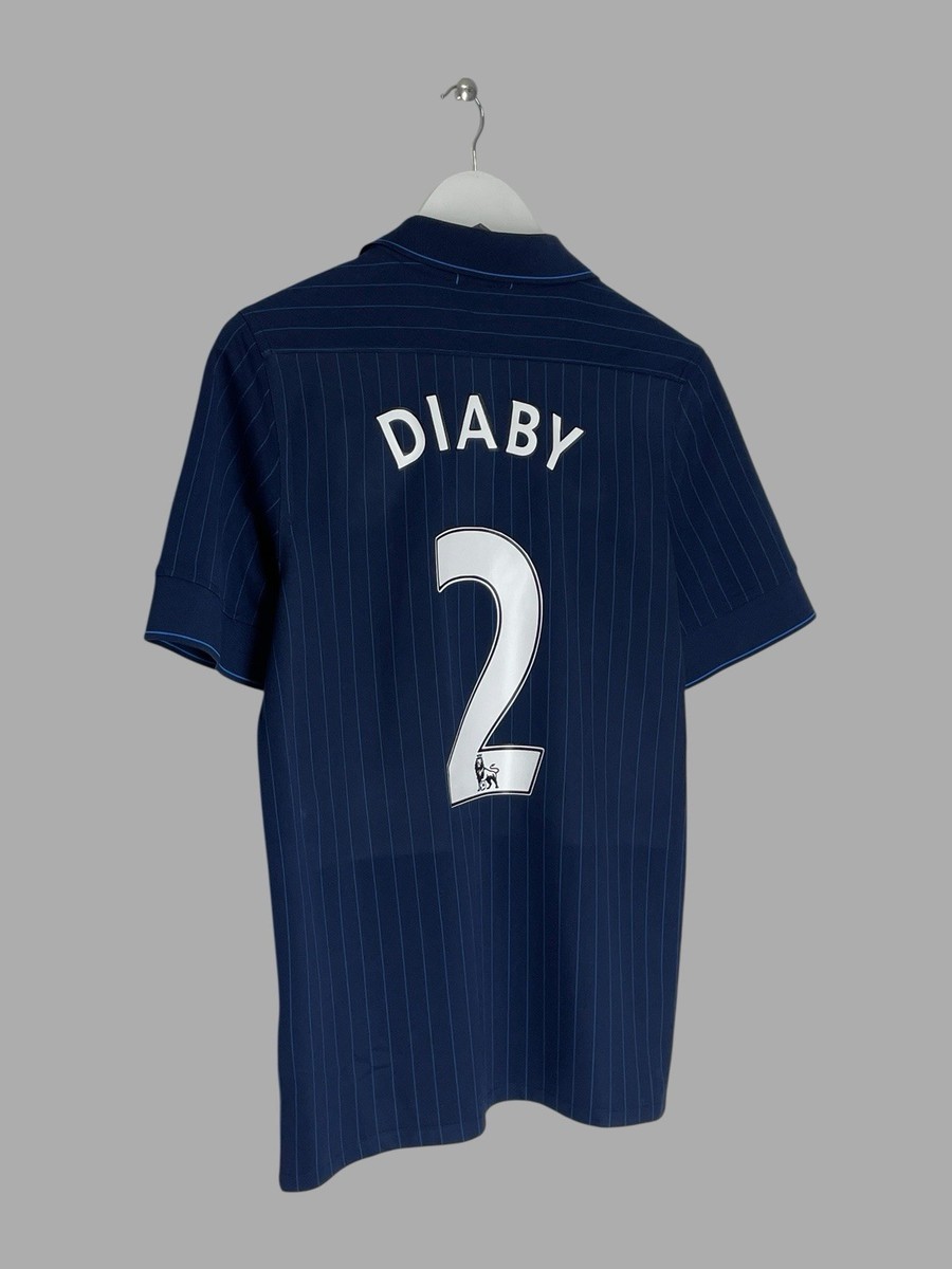 2 Abou Diaby Arsenal FC Nike 2009/10 Away Football Shirt Soccer