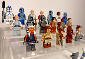 LEGO Star Wars Minifigures Lot x22 &ndash; Ahsoka, Rey, Yoda, Mandalorians