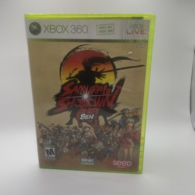 Samurai Shodown Sen (Microsoft Xbox 360, 2010) English CIB tested