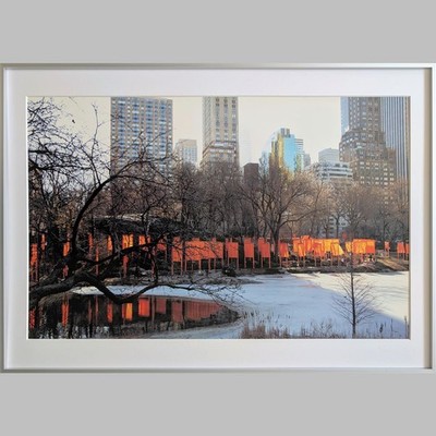 Christo | The Gates Central Park New York gerahmt