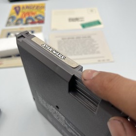 Star Wars NES CIB Complete w/ Box, Manual, Inserts + Sleeve &ndash; Authentic Nintendo