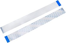 Xiaoyztan 40 Pin Flexible Flat Ribbon Cable 0.5mm Pitch FFC FPC White, white