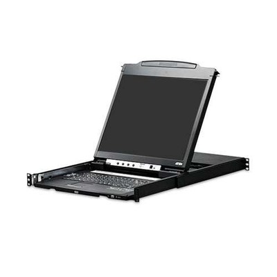 Aten CL5800N Rackmount LCD 19'' 1U KVM Console w/ Keyboard
