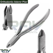 Orthodontic Aderer Plier Three Jaw Dental Tooth Braces Wire Bending Instruments