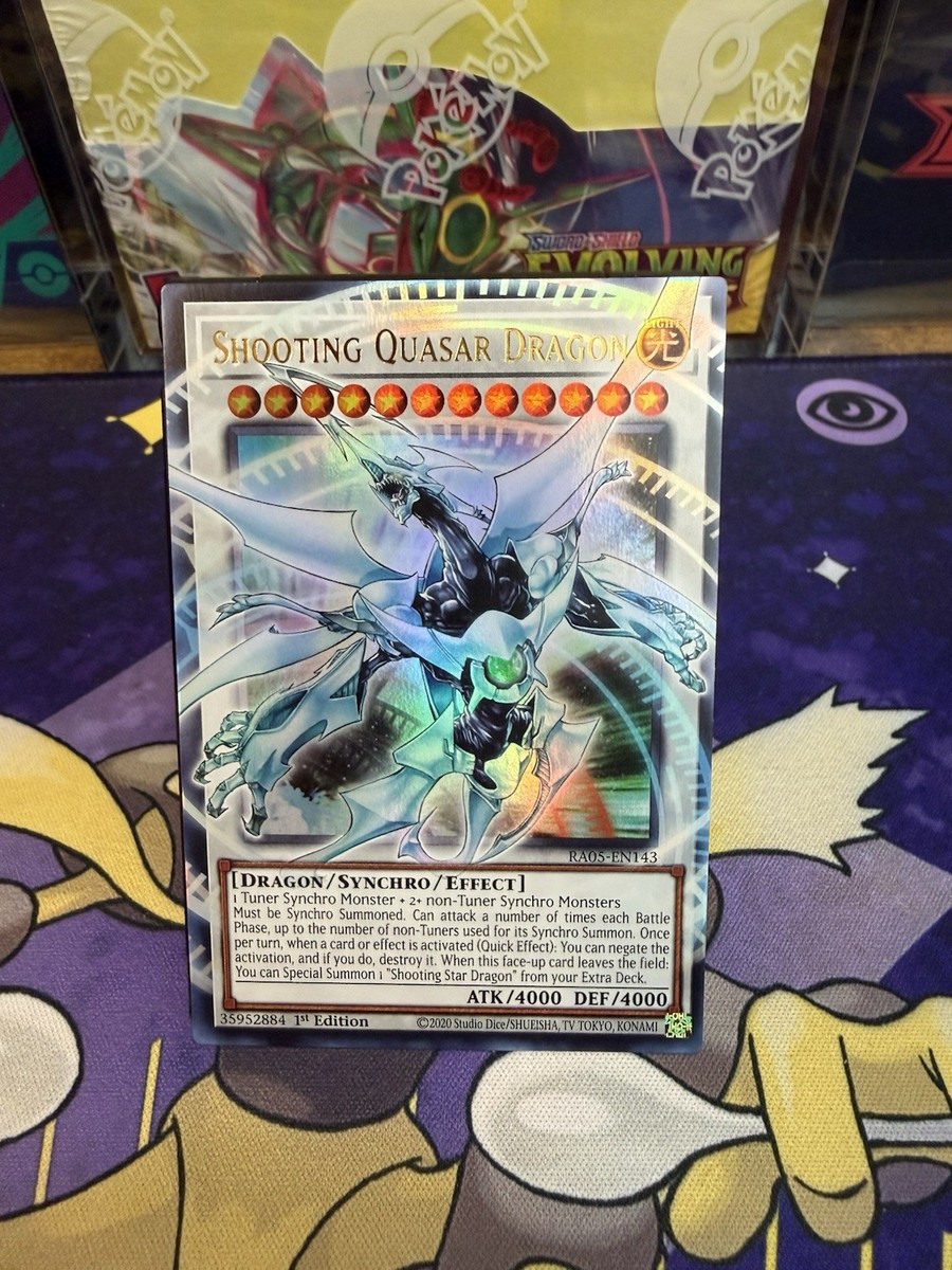 RA05-EN143 Shooting Quasar Dragon Extended Art Ultra Rare 1st Ed
