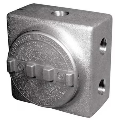 Appleton Electric Grss50 Conduit Outlet Body, 7 Hub, 1/2 In.