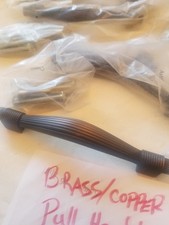 12 OIL RUBBED BRONZE 5 1/2" HANDLE CUPBOARD DRAWER PULL Cabinet