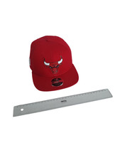 NEW ERA x NBA - 9FIFTY Snapback Cap - Chicago Bulls Logo - Sz S/M, EU 56-58 cm